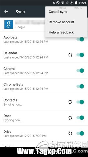 android5.0取消同步bug已修复 android5.1恢复正常2