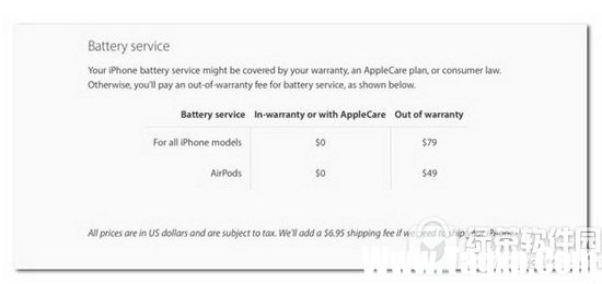 airpods电池更换要多少钱 苹果airpods过保换电池价格介绍1