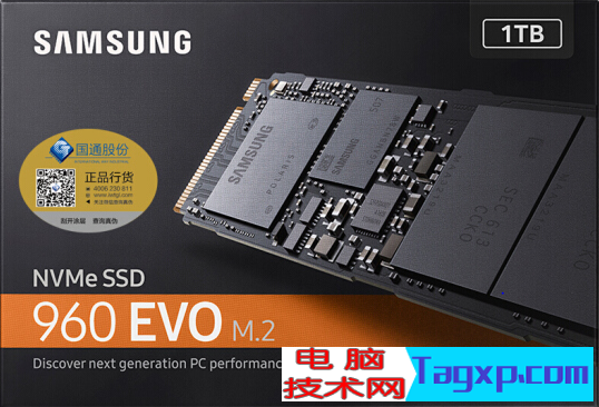 960 EVO系列的M.2 SSD