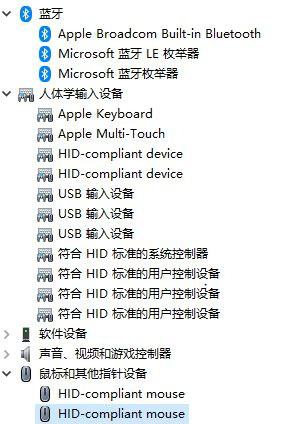 Windows10系统苹果Magic Mouse设备连接电脑没