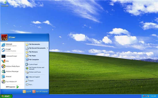 Windows XP 于 2001 年 10 月 25 日正式