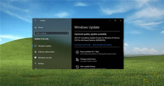 Windows 10 KB5004296（21H1、20H2）发布了性能修