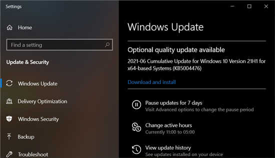 Windows10 KB5003690 (21H1, 20H2) 发布速度提升