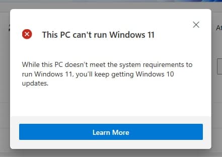 Microsoft可能会允许没有TPM 2.0的设备安装Windows 11