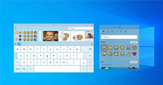 Windows10触控键盘可获取主题，新的自定义选项