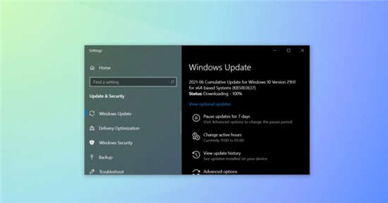 Windows10 21h1 6 月 10 日更新
