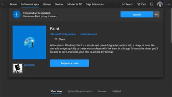 Microsoft Paint终于可以在Microsoft S