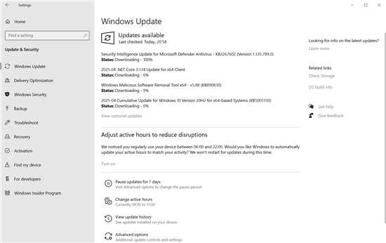 Microsoft Windows安全更新20
