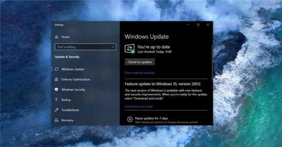 微软开始测试Windows10 21H1的功能体验包