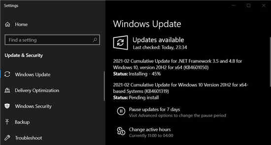 Windows10 2021 2月10更新：新增功能和改进功能