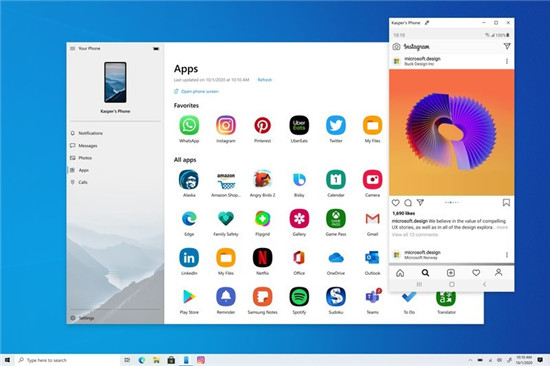 Windows 10用户现在可以同时运行多个Android应用程序