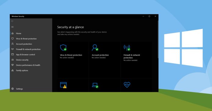 Microsoft Defender保持其最佳Windows10防病毒状