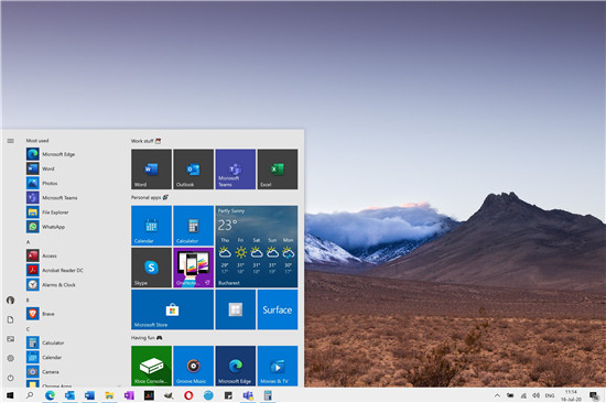 新的Windows10 build 20170启动并带有现代设置图标改
