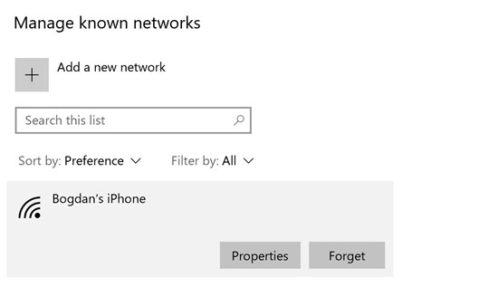 如何在Windows10 2004版本上忘记wifi密码怎么