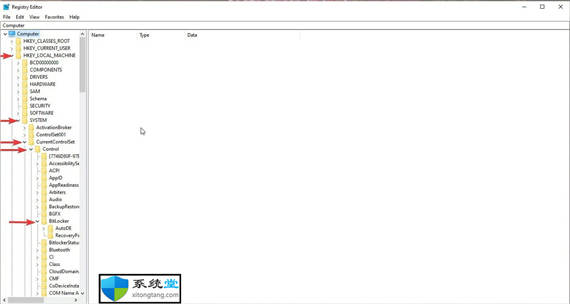 禁用bitlocker的方法_win11注册表编辑器禁用BitLocker