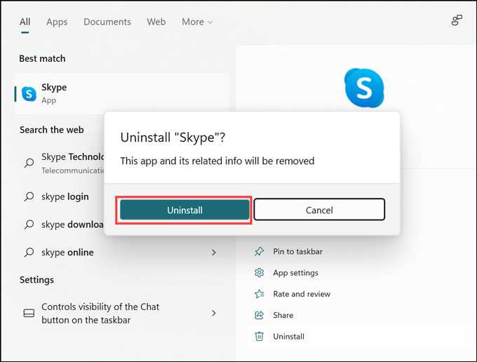 win11下禁用skype开机启动_Windows11卸载Skype方法