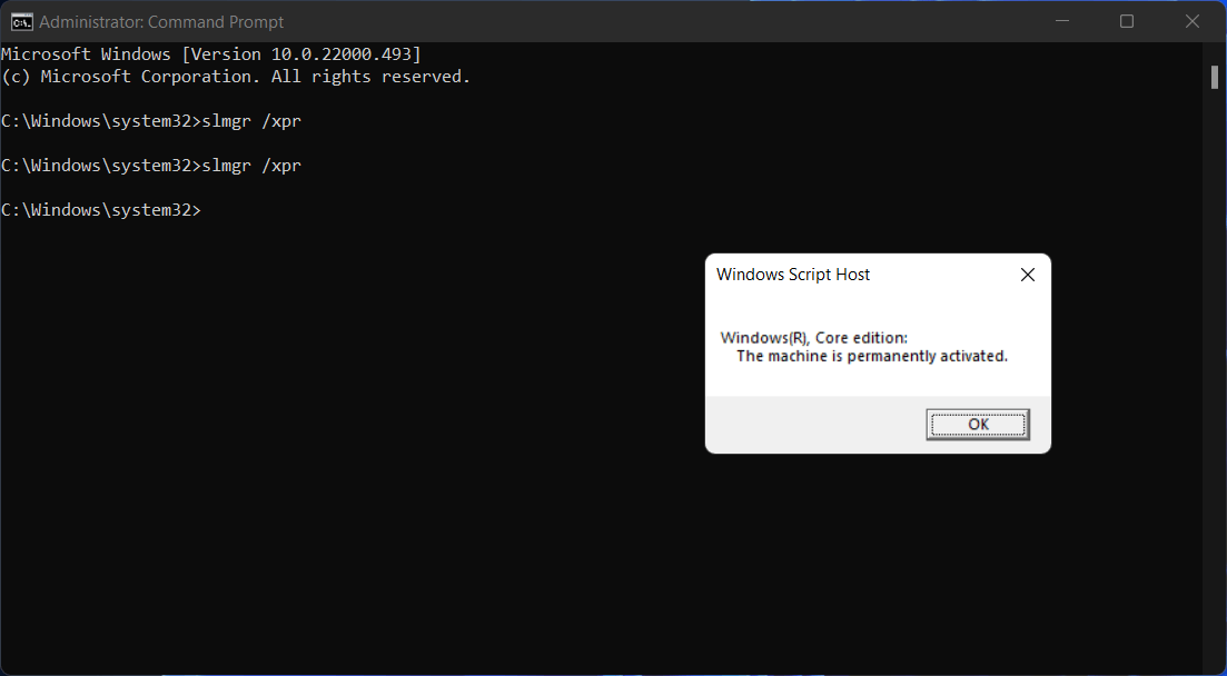 修复：Windows 11 激活错误 0xc004f213