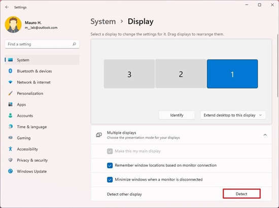 windows11如何使用“设置”修复显示连接问题
