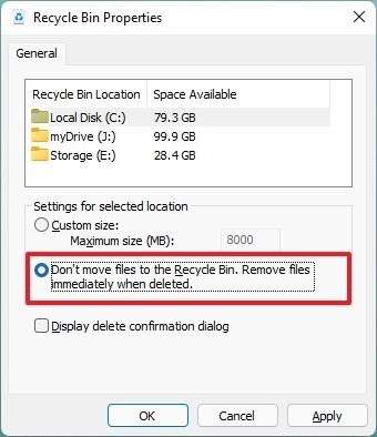 如何在Windows11上删除没有回收站的文件