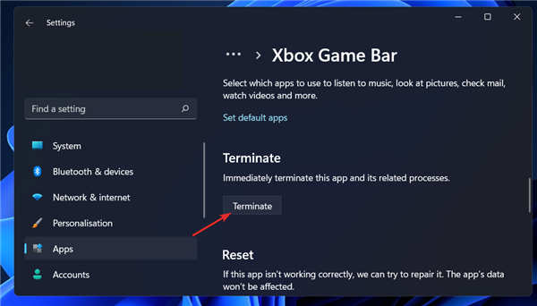 无法在 Windows 11 中卸载 Xbox Game Bar怎么办