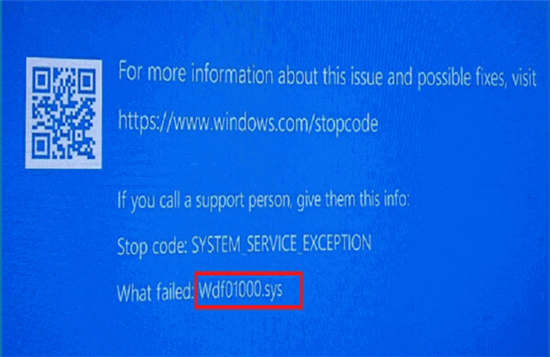 修复-Windows11或10中的Wdf01000.sys蓝屏