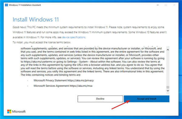 从Win10升级到Win11_使用安装助手升级到Windows11方法