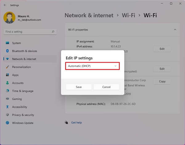 如何在Windows11上配置动态IP地址