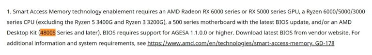 AMD第一次提到4800S套件