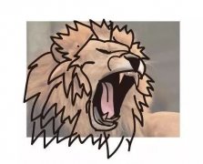 AI怎样绘制炫酷狮子插画