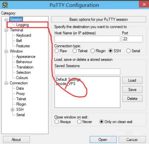 记录PuTTY操作日志、PuTTY日志记录功能