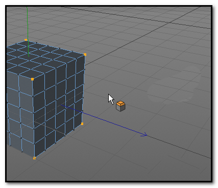 c4d中立方体制作倒角的具体操作流程