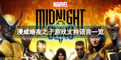 《漫威暗夜之子》支持中文游玩吗