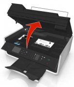 戴尔b1163打印机怎么卸墨盒