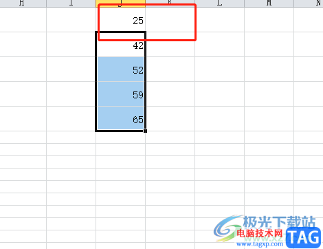 excel设置第一行不参与排序的教程