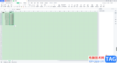 WPS Excel中快速提取年份的方法