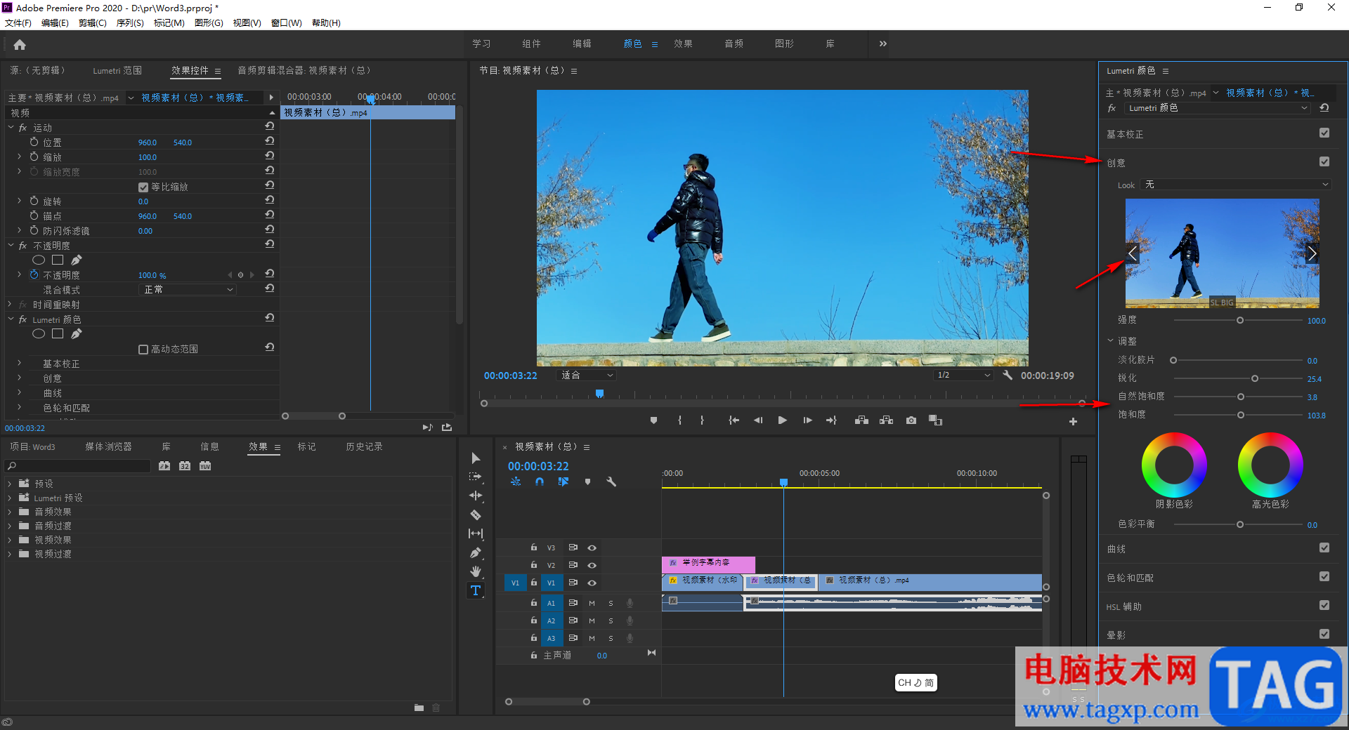 Adobe premiere给视频调色的方法教程
