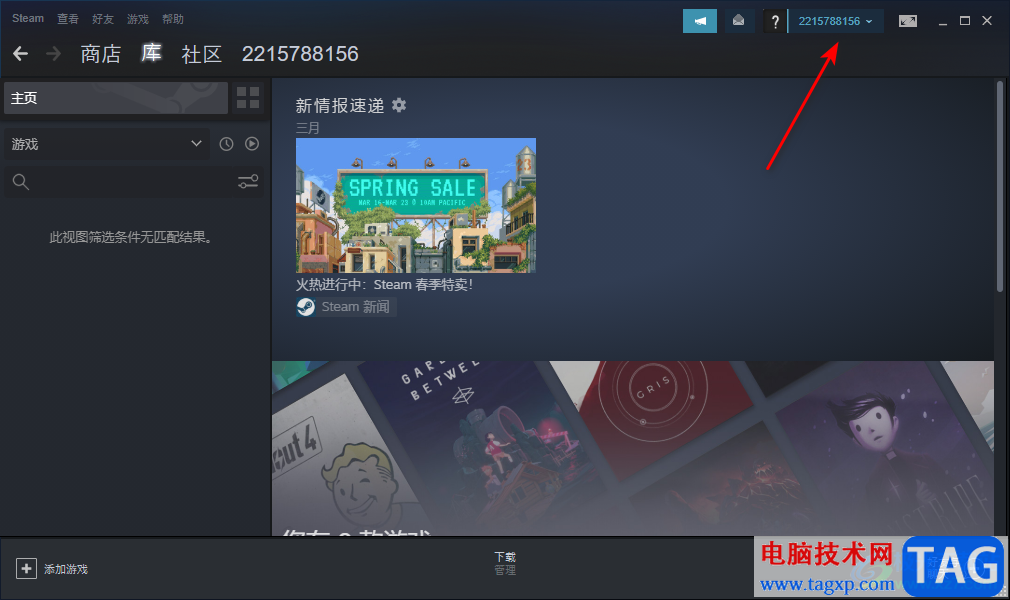 steam将自己游戏状态隐身的设置方法