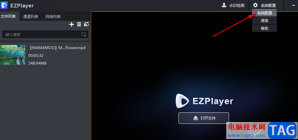 EZPlayer更改录像格式的方法