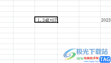 ​excel表格输入数字变为字母e的解决教程