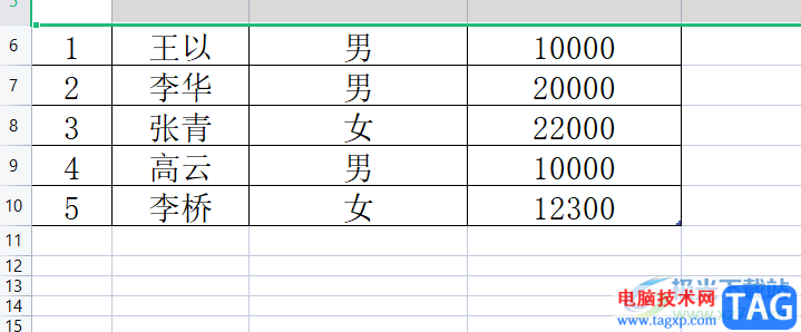 ​wps表格设置样式后取消生成的标题行的教程