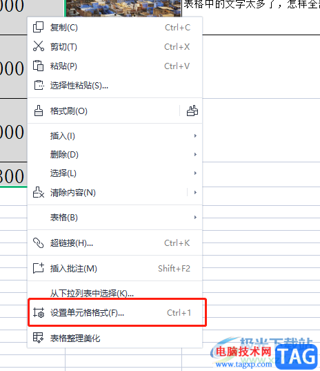 wps表格批量将数据设置为万元单位的教程