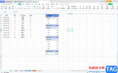 WPS Excel数据透视表中筛选日期数据的方法