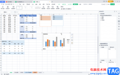 WPS Excel为数据透视图添加标题的方法教程