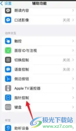 ​iPhone13自动隐藏指针的教程