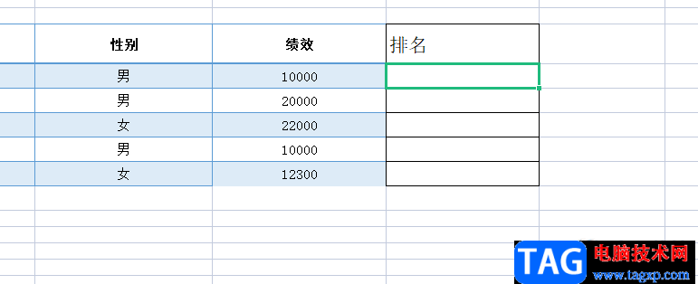 ​wps表格不改变顺序来排名次的教程