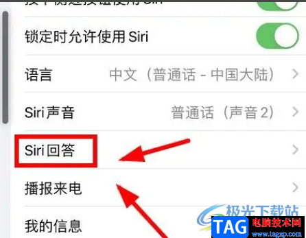 ​iPhone13设置siri回答的教程