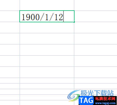 ​wps表格输入数字变成日期的教程