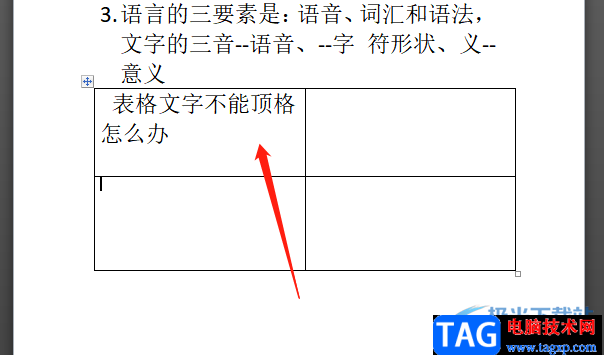 ​word文档中的表格文字不能顶格的教程