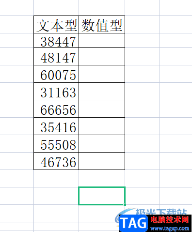 ​wps表格将文本型数字转换为数值型数字的教程