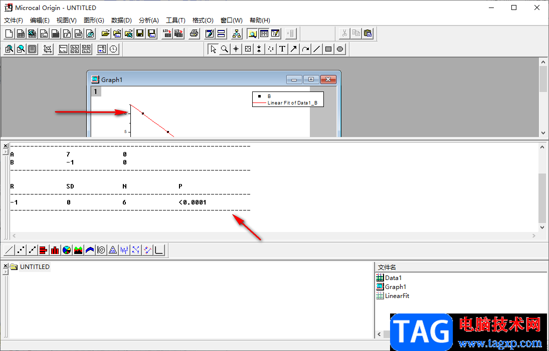Origin函数绘图软件拟合曲线的操作方法
